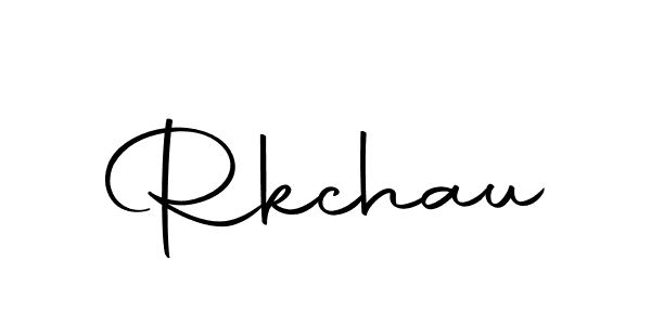 if you are searching for the best signature style for your name Rkchau. so please give up your signature search. here we have designed multiple signature styles  using Autography-DOLnW. Rkchau signature style 10 images and pictures png