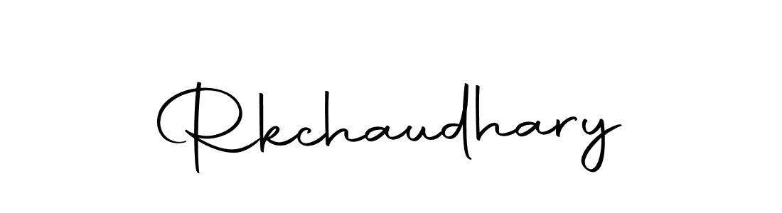 Create a beautiful signature design for name Rkchaudhary. With this signature (Autography-DOLnW) fonts, you can make a handwritten signature for free. Rkchaudhary signature style 10 images and pictures png