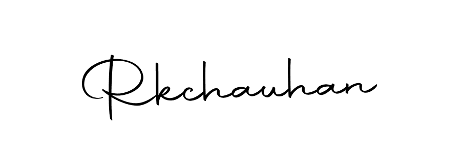 Make a beautiful signature design for name Rkchauhan. With this signature (Autography-DOLnW) style, you can create a handwritten signature for free. Rkchauhan signature style 10 images and pictures png