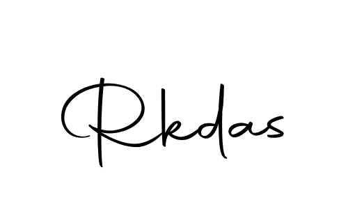 The best way (Autography-DOLnW) to make a short signature is to pick only two or three words in your name. The name Rkdas include a total of six letters. For converting this name. Rkdas signature style 10 images and pictures png