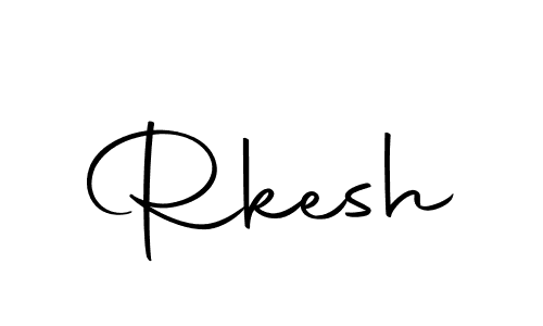 How to make Rkesh signature? Autography-DOLnW is a professional autograph style. Create handwritten signature for Rkesh name. Rkesh signature style 10 images and pictures png