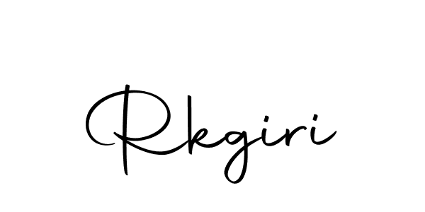 Rkgiri stylish signature style. Best Handwritten Sign (Autography-DOLnW) for my name. Handwritten Signature Collection Ideas for my name Rkgiri. Rkgiri signature style 10 images and pictures png