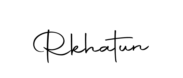 Make a beautiful signature design for name Rkhatun. Use this online signature maker to create a handwritten signature for free. Rkhatun signature style 10 images and pictures png