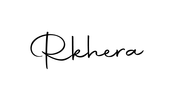 How to make Rkhera signature? Autography-DOLnW is a professional autograph style. Create handwritten signature for Rkhera name. Rkhera signature style 10 images and pictures png