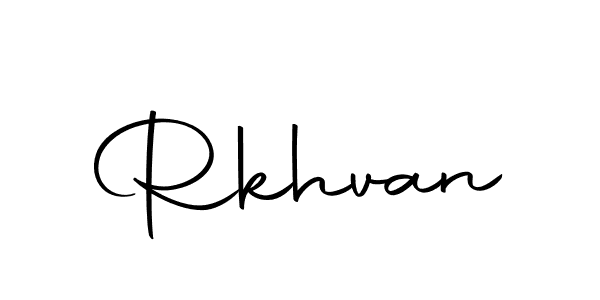 You can use this online signature creator to create a handwritten signature for the name Rkhvan. This is the best online autograph maker. Rkhvan signature style 10 images and pictures png