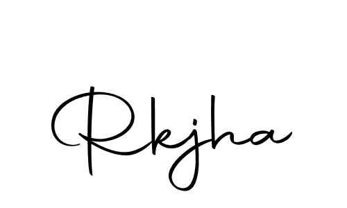 Make a short Rkjha signature style. Manage your documents anywhere anytime using Autography-DOLnW. Create and add eSignatures, submit forms, share and send files easily. Rkjha signature style 10 images and pictures png