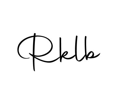 Make a beautiful signature design for name Rklb. Use this online signature maker to create a handwritten signature for free. Rklb signature style 10 images and pictures png