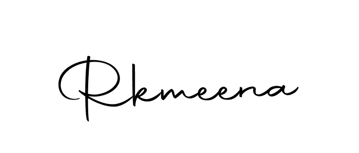 Make a beautiful signature design for name Rkmeena. With this signature (Autography-DOLnW) style, you can create a handwritten signature for free. Rkmeena signature style 10 images and pictures png