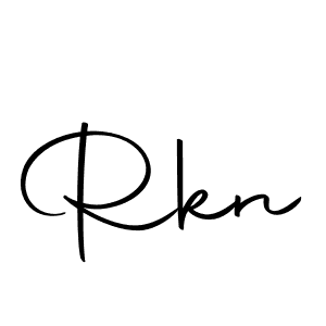 It looks lik you need a new signature style for name Rkn. Design unique handwritten (Autography-DOLnW) signature with our free signature maker in just a few clicks. Rkn signature style 10 images and pictures png