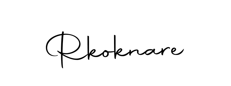 Rkoknare stylish signature style. Best Handwritten Sign (Autography-DOLnW) for my name. Handwritten Signature Collection Ideas for my name Rkoknare. Rkoknare signature style 10 images and pictures png