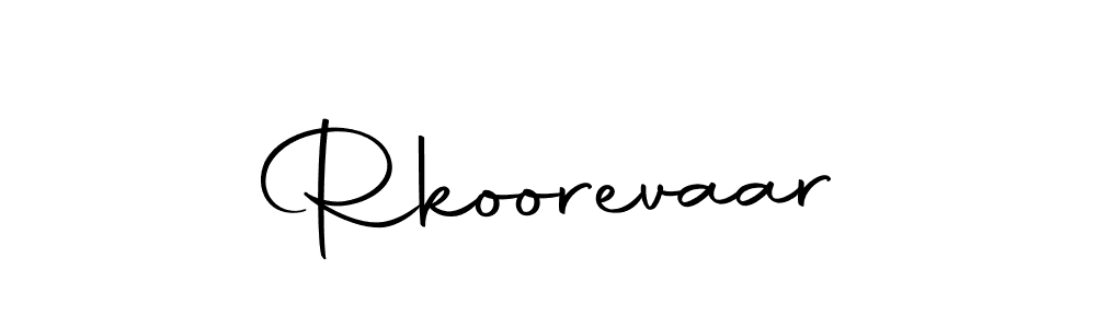 Autography-DOLnW is a professional signature style that is perfect for those who want to add a touch of class to their signature. It is also a great choice for those who want to make their signature more unique. Get Rkoorevaar name to fancy signature for free. Rkoorevaar signature style 10 images and pictures png