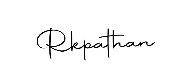 Similarly Autography-DOLnW is the best handwritten signature design. Signature creator online .You can use it as an online autograph creator for name Rkpathan. Rkpathan signature style 10 images and pictures png