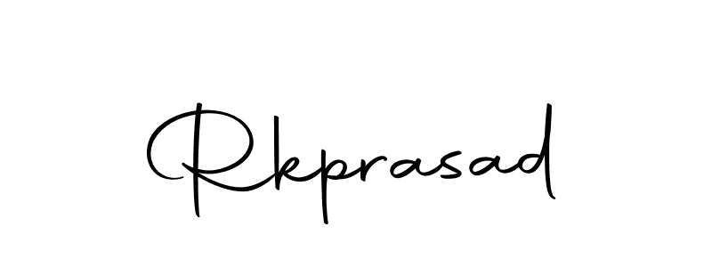 Create a beautiful signature design for name Rkprasad. With this signature (Autography-DOLnW) fonts, you can make a handwritten signature for free. Rkprasad signature style 10 images and pictures png