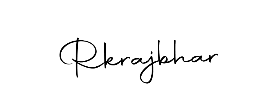 Here are the top 10 professional signature styles for the name Rkrajbhar. These are the best autograph styles you can use for your name. Rkrajbhar signature style 10 images and pictures png