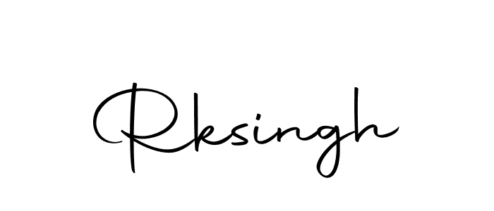 Create a beautiful signature design for name Rksingh. With this signature (Autography-DOLnW) fonts, you can make a handwritten signature for free. Rksingh signature style 10 images and pictures png