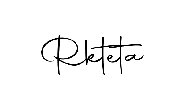 How to make Rkteta signature? Autography-DOLnW is a professional autograph style. Create handwritten signature for Rkteta name. Rkteta signature style 10 images and pictures png