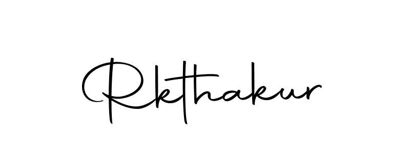 Use a signature maker to create a handwritten signature online. With this signature software, you can design (Autography-DOLnW) your own signature for name Rkthakur. Rkthakur signature style 10 images and pictures png