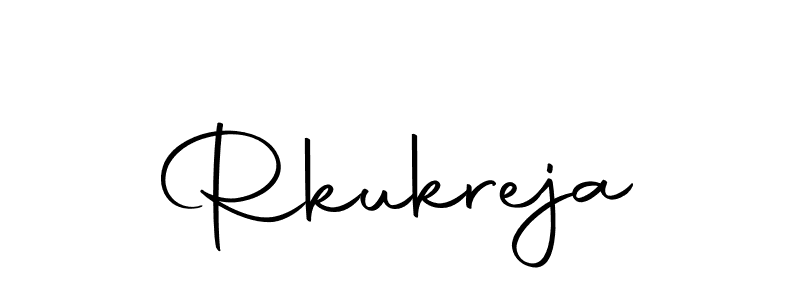 How to make Rkukreja signature? Autography-DOLnW is a professional autograph style. Create handwritten signature for Rkukreja name. Rkukreja signature style 10 images and pictures png