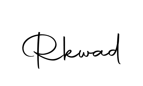 Create a beautiful signature design for name Rkwad. With this signature (Autography-DOLnW) fonts, you can make a handwritten signature for free. Rkwad signature style 10 images and pictures png