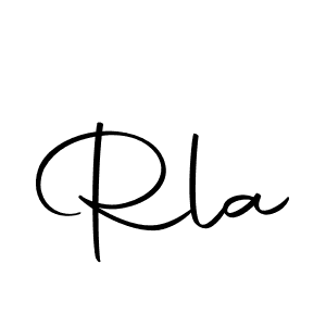 Use a signature maker to create a handwritten signature online. With this signature software, you can design (Autography-DOLnW) your own signature for name Rla. Rla signature style 10 images and pictures png