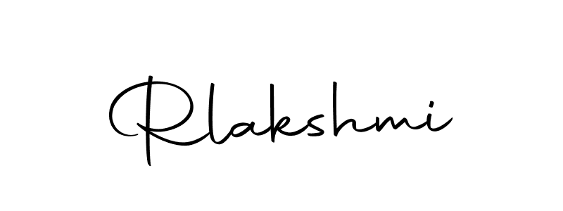 Use a signature maker to create a handwritten signature online. With this signature software, you can design (Autography-DOLnW) your own signature for name Rlakshmi. Rlakshmi signature style 10 images and pictures png