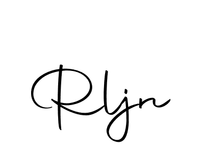 How to make Rljn name signature. Use Autography-DOLnW style for creating short signs online. This is the latest handwritten sign. Rljn signature style 10 images and pictures png