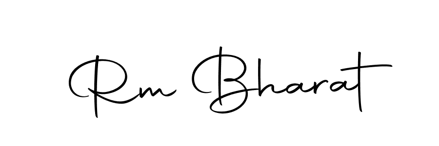 if you are searching for the best signature style for your name Rm Bharat. so please give up your signature search. here we have designed multiple signature styles  using Autography-DOLnW. Rm Bharat signature style 10 images and pictures png
