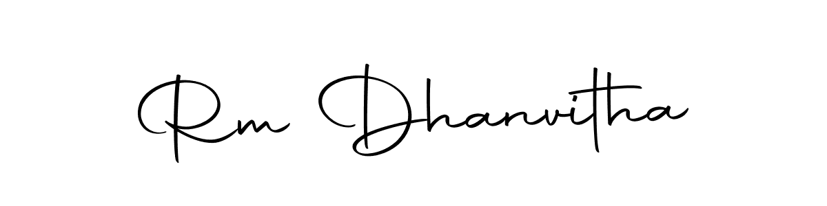 if you are searching for the best signature style for your name Rm Dhanvitha. so please give up your signature search. here we have designed multiple signature styles  using Autography-DOLnW. Rm Dhanvitha signature style 10 images and pictures png