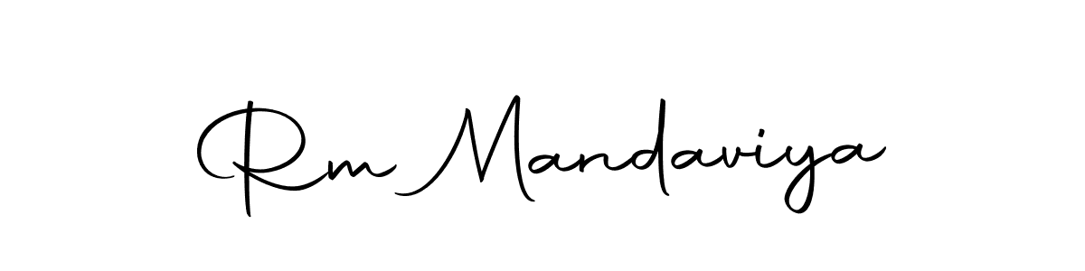 You can use this online signature creator to create a handwritten signature for the name Rm Mandaviya. This is the best online autograph maker. Rm Mandaviya signature style 10 images and pictures png
