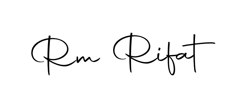 Make a beautiful signature design for name Rm Rifat. Use this online signature maker to create a handwritten signature for free. Rm Rifat signature style 10 images and pictures png