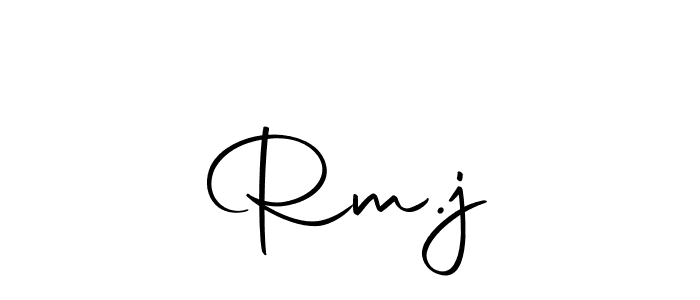 It looks lik you need a new signature style for name Rm.j♡. Design unique handwritten (Autography-DOLnW) signature with our free signature maker in just a few clicks. Rm.j♡ signature style 10 images and pictures png