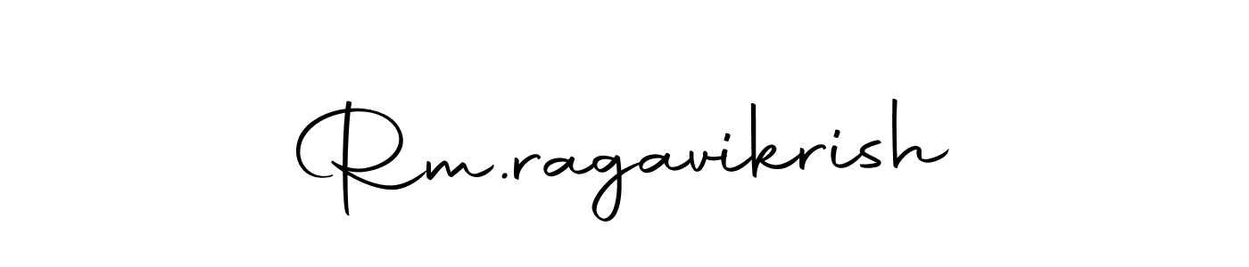 You should practise on your own different ways (Autography-DOLnW) to write your name (Rm.ragavikrish) in signature. don't let someone else do it for you. Rm.ragavikrish signature style 10 images and pictures png