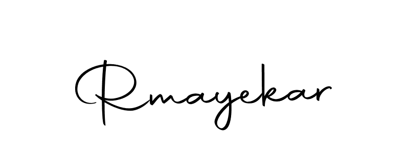 You can use this online signature creator to create a handwritten signature for the name Rmayekar. This is the best online autograph maker. Rmayekar signature style 10 images and pictures png