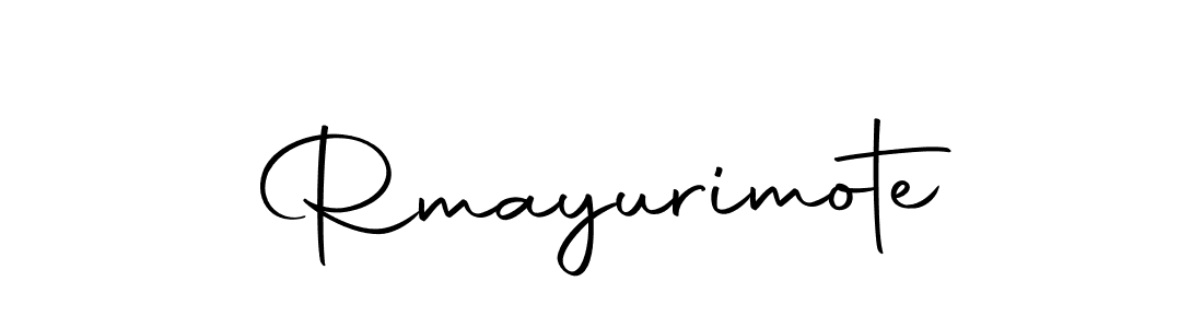 if you are searching for the best signature style for your name Rmayurimote. so please give up your signature search. here we have designed multiple signature styles  using Autography-DOLnW. Rmayurimote signature style 10 images and pictures png