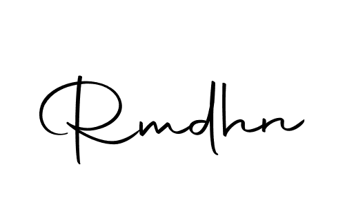 Rmdhn stylish signature style. Best Handwritten Sign (Autography-DOLnW) for my name. Handwritten Signature Collection Ideas for my name Rmdhn. Rmdhn signature style 10 images and pictures png