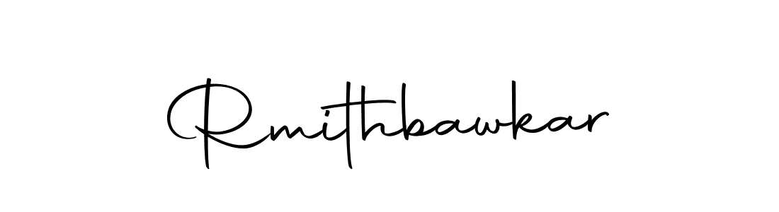Make a beautiful signature design for name Rmithbawkar. With this signature (Autography-DOLnW) style, you can create a handwritten signature for free. Rmithbawkar signature style 10 images and pictures png