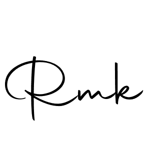 Rmk stylish signature style. Best Handwritten Sign (Autography-DOLnW) for my name. Handwritten Signature Collection Ideas for my name Rmk. Rmk signature style 10 images and pictures png