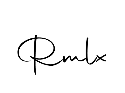 Rmlx stylish signature style. Best Handwritten Sign (Autography-DOLnW) for my name. Handwritten Signature Collection Ideas for my name Rmlx. Rmlx signature style 10 images and pictures png