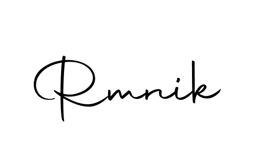 Similarly Autography-DOLnW is the best handwritten signature design. Signature creator online .You can use it as an online autograph creator for name Rmnik. Rmnik signature style 10 images and pictures png