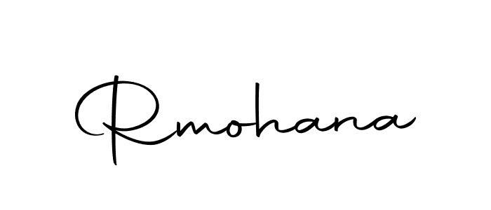 You can use this online signature creator to create a handwritten signature for the name Rmohana. This is the best online autograph maker. Rmohana signature style 10 images and pictures png