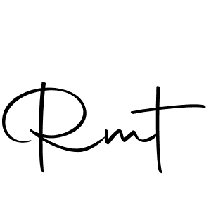 Rmt stylish signature style. Best Handwritten Sign (Autography-DOLnW) for my name. Handwritten Signature Collection Ideas for my name Rmt. Rmt signature style 10 images and pictures png