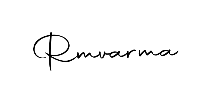 Design your own signature with our free online signature maker. With this signature software, you can create a handwritten (Autography-DOLnW) signature for name Rmvarma. Rmvarma signature style 10 images and pictures png