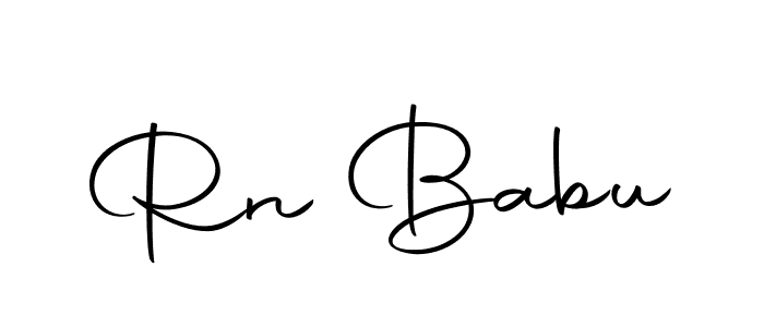 You can use this online signature creator to create a handwritten signature for the name Rn Babu. This is the best online autograph maker. Rn Babu signature style 10 images and pictures png