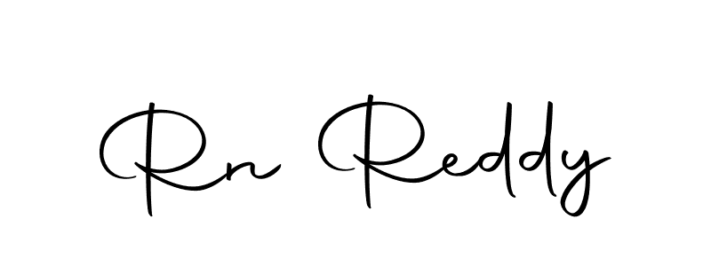 You should practise on your own different ways (Autography-DOLnW) to write your name (Rn Reddy) in signature. don't let someone else do it for you. Rn Reddy signature style 10 images and pictures png