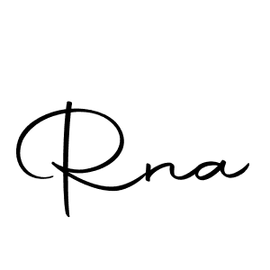 Rna stylish signature style. Best Handwritten Sign (Autography-DOLnW) for my name. Handwritten Signature Collection Ideas for my name Rna. Rna signature style 10 images and pictures png