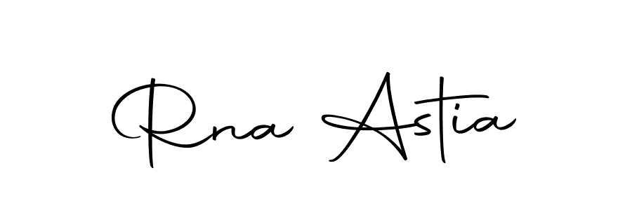 Use a signature maker to create a handwritten signature online. With this signature software, you can design (Autography-DOLnW) your own signature for name Rna Astia. Rna Astia signature style 10 images and pictures png