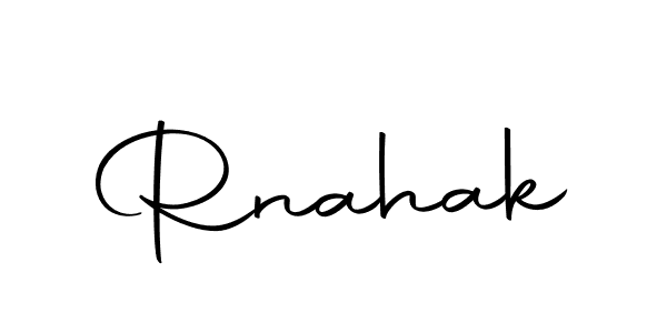 You should practise on your own different ways (Autography-DOLnW) to write your name (Rnahak) in signature. don't let someone else do it for you. Rnahak signature style 10 images and pictures png