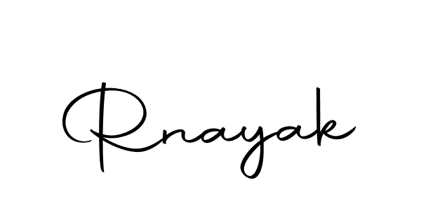 Make a beautiful signature design for name Rnayak. Use this online signature maker to create a handwritten signature for free. Rnayak signature style 10 images and pictures png