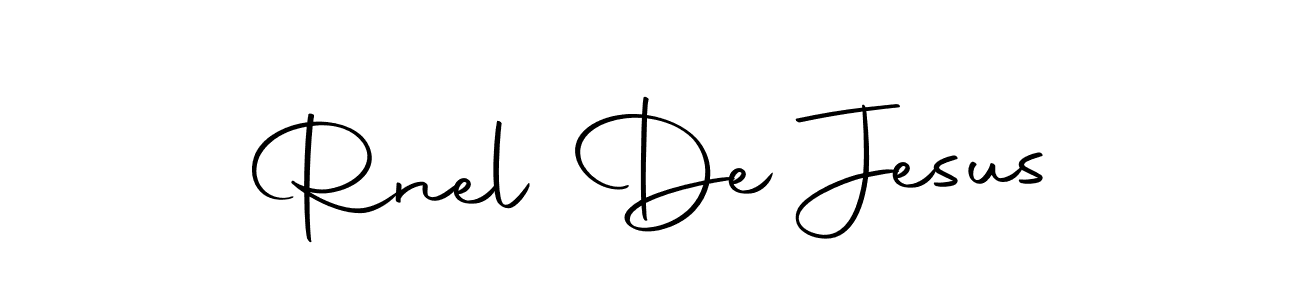 Make a beautiful signature design for name Rnel De Jesus. With this signature (Autography-DOLnW) style, you can create a handwritten signature for free. Rnel De Jesus signature style 10 images and pictures png