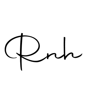 Similarly Autography-DOLnW is the best handwritten signature design. Signature creator online .You can use it as an online autograph creator for name Rnh. Rnh signature style 10 images and pictures png